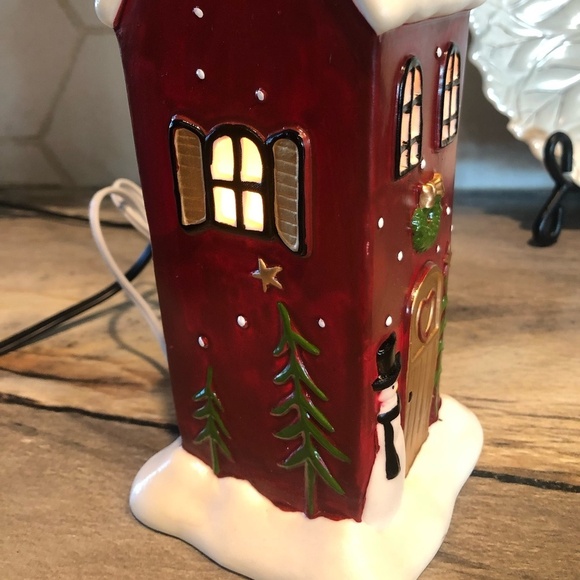 VINTAGE  LIVING QUARTERS YOUR HOME YOUR STYLE HOLIDAY HOUSE LAMP NWT - Picture 7 of 9